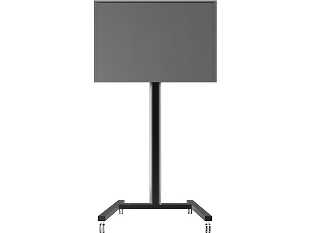 Peana TV DISPLAY STAND 180/2 N.(180 cms de altura). Negro.