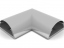 ANGLE COVER PARED-33G - Angulo ocultacable para pared. Ancho:33mm C/GRIS