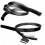 Multibrackets Malla ocultacables tubular expandible negra 20-40 mm en rollo de 50 metros