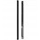 Sonorous SON50/50 Negro Canaleta Ocultacables de Aluminio 50 cm x 50 mm
