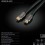 Sonorous HDMI Black 3 m – Cable HDMI 1.4 High Speed con Ethernet, Full HD 1080p y 3D