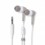 Goldring GX-100 Blanco – Auriculares In-Ear Estéreo con Jack 3,5 mm