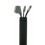 Sonorous SON50/100 Negro Canaleta Ocultacables de Aluminio 100 cm x 50 mm