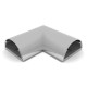 ATL33 G Angulo de pared. Ancho 3,3 cms. Color gris