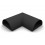 ATL33 N Angulo de pared. Ancho 3,3 cms. Color negro