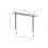 Sonorous Surefix 421 Soporte TV de Pared Fijo Ultra Slim 32-60" VESA 600x400 hasta 40 kg Negro