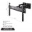 Soporte TV con brazo Surefix 645 (Vesa 60 x 40)