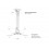 Multibrackets Projector Ceiling Mount I Soporte de Techo Universal para Proyector Blanco 13,5 kg