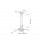 Multibrackets Projector Ceiling Mount I Soporte de Techo Universal para Proyector Blanco 13,5 kg