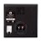 DLS Flatbox Slim Mini Black – Pareja de altavoces de pared ultracompactos de 3", solo 8 cm de fondo