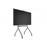 Peana TV - COLLABORATION FLOORSTAND 86". Negro