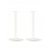 Ro&Co - Pareja de pies de altavoz 67 cms. Blanco. Ref. R1-6W
