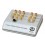 B-Tech BT25 Selector AV 3 Entradas y 2 Salidas RCA Estéreo + Vídeo Compuesto