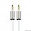 Sinox SHD3302 Cable Jack 3,5 mm Estéreo Macho a Macho 1,5 Metros Blanco
