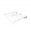 MB5001 - Bandeja de pared para webcam. Color blanco