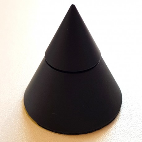 Cono de desacoplo regulable en altura color negro Ref. 1CN