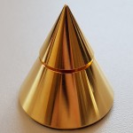 Cono de desacoplo regulable en altura color dorado Ref. 1CD