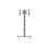 Multibrackets Display Stand 180 Single Silver – Peana TV con Ruedas 24-65" hasta 180 cm