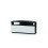 Sonorous - Mueble TV esquinero. 100 cms de ancho. ref. TRD-100 NB c/ Negro/Blanco.