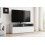 Sonorous- Mueble TV ref. TRD-120 BCO (120 cms de ancho). Blanco. 