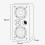 Dynavoice - par-altavoces-de-estanteria-pared-Ref. Magic-LCR4-blanco