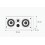Altavoz central woofer 4". Ref. MAGIC CR-4 Negro