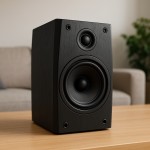 System One SB-15B Negro – Pareja de Altavoces HiFi de Estantería 2 Vías con Woofer Kevlar 5.25" – Sonido Potente y Preciso.