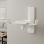 B-Tech - Par soportes de altavoz de pared BT-77 Blanco 