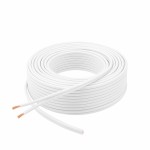PROSON - ARCTIC150/25 - 25 mts de cable de altavoz OFC. 2x1,5mm. Blanco.
