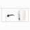 Sonorous - Pareja de soportes para altavoces surround. Ref. SP300 Color blanco