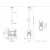 Multibrackets - Soporte TV de techo para 2 TV. VESA 40x40.Ref. Ceilingmount Medium doble c/negro