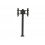 Peana-TV-para anclar-en suelo-Multibrackets-FIJO-180-negro