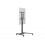 Multibrackets Stand-180 Negro con Ruedas Soporte de Suelo 24″-65″ Regulable en Altura hasta 180 cm