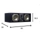 Dynavoice - Altavoz central woofer 5,25". Ref. DEFINITION DC-5 Negro (con pequeño golpe)Catálogo Productos
