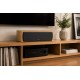 Proson Reality Center 32 madera – Altavoz Central HiFi de 2 Vías con Rejilla Gris