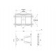 Soporte TV con brazo FLEXARM FULLMOTION (Vesa 60 x 40)