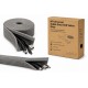 Multibrackets Cable Sock Roll Velcro Grey 50 m - Malla ocultacables con cierre de velcro gris