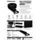 Multibrackets Malla ocultacables tubular expandible negra por metros 5-11 cm