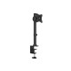 Multibrackets M Deskmount Basic Single Soporte de Escritorio para Monitor 15"-27" Negro