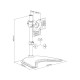 Multibrackets M Deskstand Basic Single Soporte de Sobremesa para Monitor 15"-27" VESA 100x100 Negro