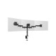 Multibrackets M Deskmount Basic Triple Soporte de Sobremesa para 3 Monitores 15"-27" VESA 100x100 Negro