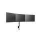 Multibrackets M Deskmount Basic Triple Soporte de Sobremesa para 3 Monitores 15"-27" VESA 100x100 Negro