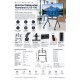 Multibrackets Collaboration Floorstand 86 – Peana TV con Ruedas 55-86" hasta 90 kg