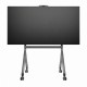 Multibrackets Collaboration Floorstand 86 – Peana TV con Ruedas 55-86" hasta 90 kg