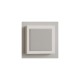 DLS Flatbox Mini White – Pareja de altavoces de pared HiFi de 2 vías, diseño Slim de 9,2 cm