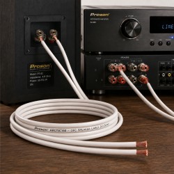 PROSON - ARCTIC150 - Cable de altavoz OFC. 2x1,5mm. Blanco.