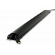 Sonorous SON50/50 Negro Canaleta Ocultacables de Aluminio 50 cm x 50 mm