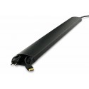Sonorous SON50/100 Negro Canaleta Ocultacables de Aluminio 100 cm x 50 mm