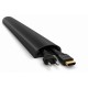 Multibrackets - Canaleta ocultacables 110 cms. Ref. MCC33/110 Negro