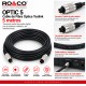 RO&CO OPTIC-5 Cable de Fibra Óptica Toslink 5 Metros Negro
